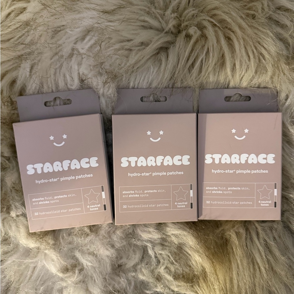 ‼️3 pack ‼️Starface Hydro-Star Pimple Patches - Beige